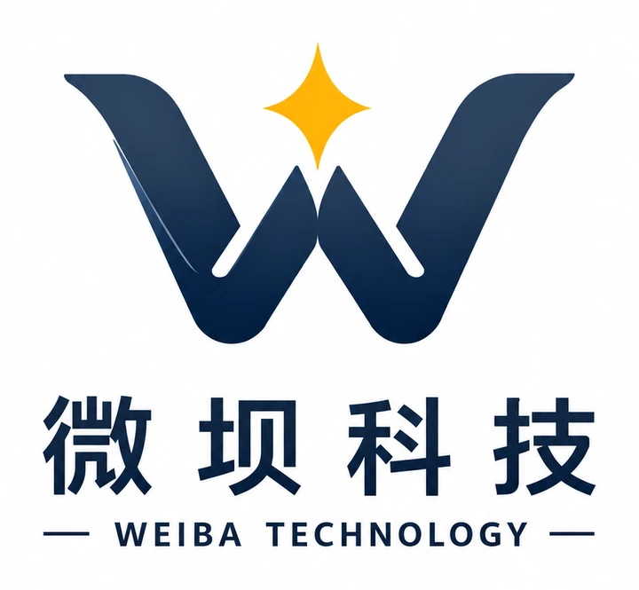 微坝科技 WEIBA TECHNOLOGY 标志